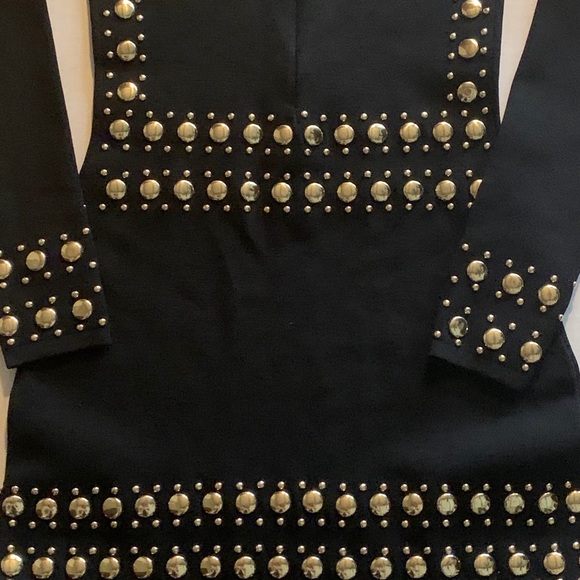 Michael Kors bodycon gold medallion dress- 2018 - Picture 4 of 6